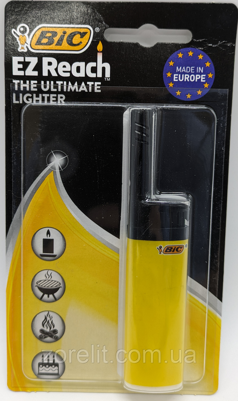 Запальничка BIC EZ Reach побутова (ID#1881279588), цена: 49 ₴, купить ...