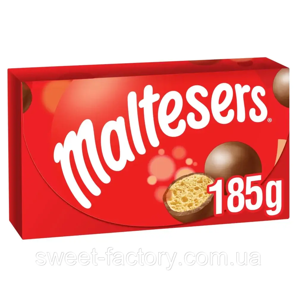 Шоколадні цукерки Maltesers Box 185g