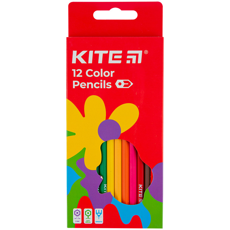 Олівці кольор."Kite" 12кол. K22-051-2, фото 1