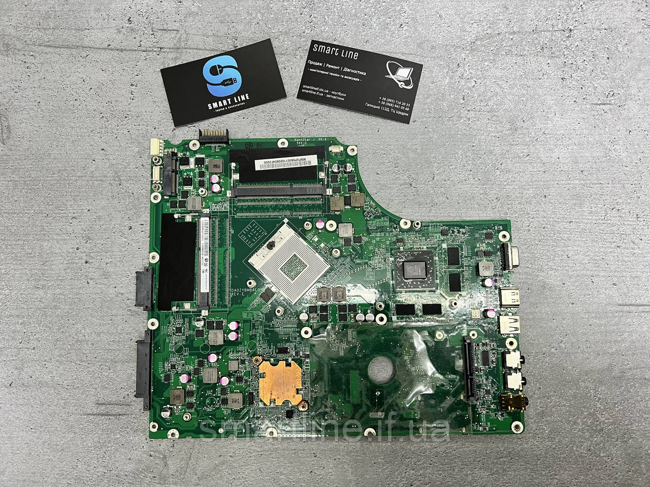 Материнська материнская плата для ноутбука Acer 7745G | 216-0769010 | Radeon 5850M | DA0ZYBMB8E0