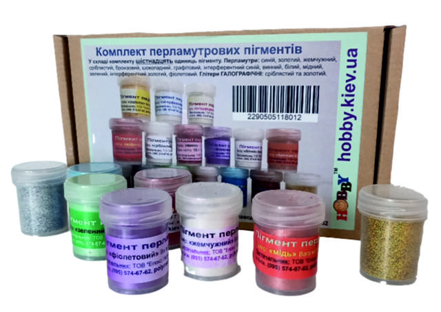 Перламутровий пігмент, ГЛІТЕР