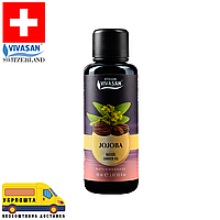 Натуральное базовое масло Жожоба 50мл Вивасан Швейцария Vivasan JOJOBA oil CARRIER Switzerland