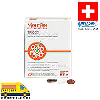 Миглорин трикокс, Migliorin Tricox 60 капс., 20+20+20 Вивасан Vivasan Swiss product