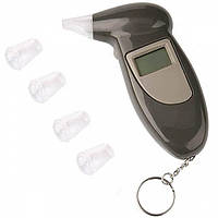 Алкотестер цифровий, високоточний + 4 мундштуки