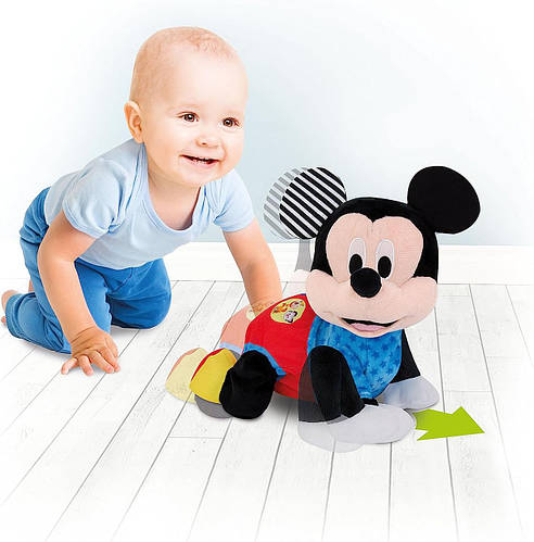Mickey crawling cheap toy
