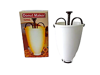 Дозатор для приготування пончиків і Донатс ручної форма кондитерська пластикова 18 * 9,5 cm