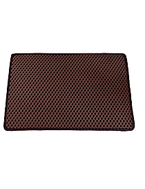 Придверний килим коричневий 40*60см, придверний коврик 40*60см, придверний килимок з EVA