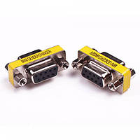 Перехідник DB9 (COM) мама-мама 9pin RS232