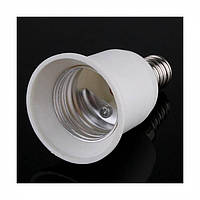 Перехідник патрона E14 на E27 адаптер