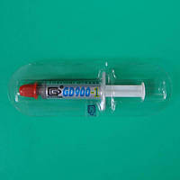 Термопаста GD900-1 1 г, зі сріблом, 6 Вт/м*K