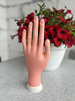 Манекен гумова гнучка рука ліва тренувальна або для торгівлі прикрас