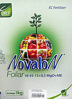 НОВАЛОН ФОЛІАР 10-45-15+0,5MGO+МЕ NOVALON FOLIAR, 1кг DRT