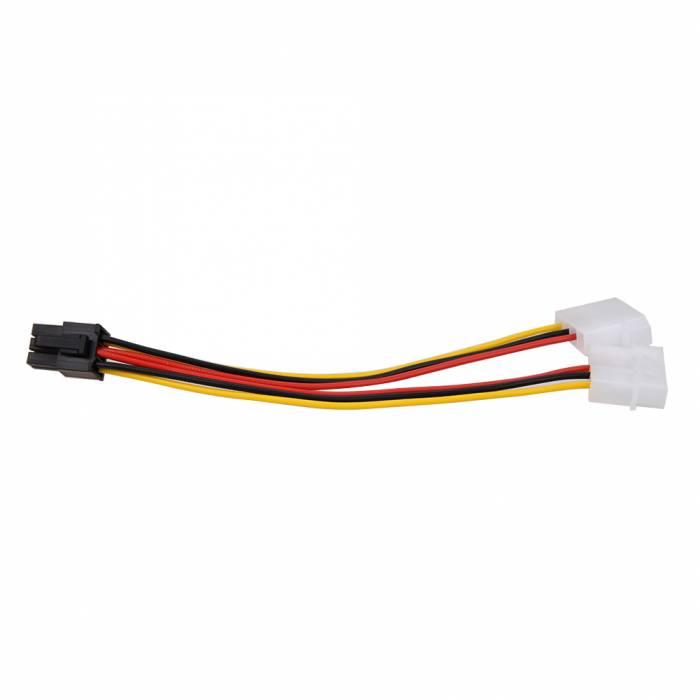 Перехідник живлення для відеокарт 2 molex > 6pin