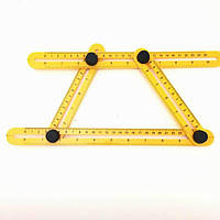 Вимірювальний інструмент Кут Ізер чотиристоронній шаблон. Шаблометр.