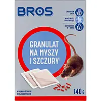 Гранули від мишей і щурів Bros 140 г. оригінал (Польща)