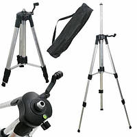 Штатив будівельний для нівеліра рівня 40-100 см з чохлом
