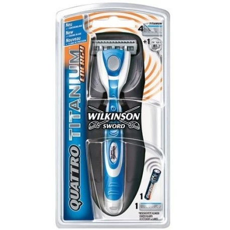 Станок Wilkinson Quattro Titanium energy (1) з батарейкою