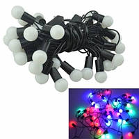 Гірлянда світлодіодна новорічна кольорова Кульки 40 LED ламп 6 м