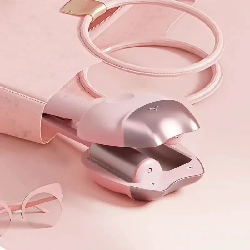 Щипці для завивання волосся 32 мм, керамічна плойка з потрійним циліндром ROLL STICK XL-290, фото 1