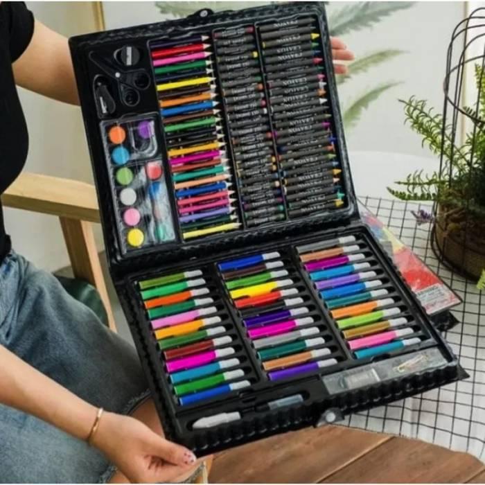 Художній набір для малювання і творчості Art set 150 предметів у кейсі для перенесення, фото 1