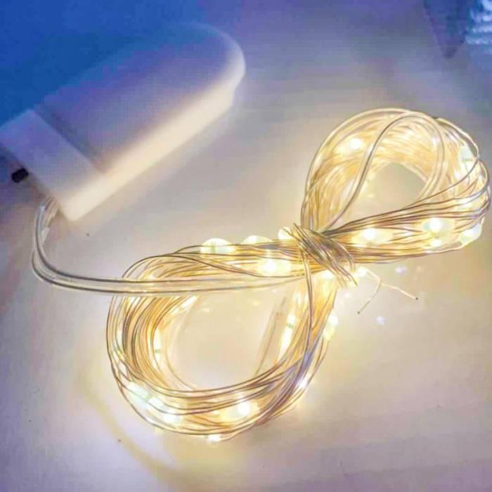 Світлодіодна бездротова LED-гірлянда, Гірлянда КАПЕЛЬКИ 2 м, фото 1