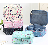 Косметичка "Cool idea" з відділеннями та кишенями