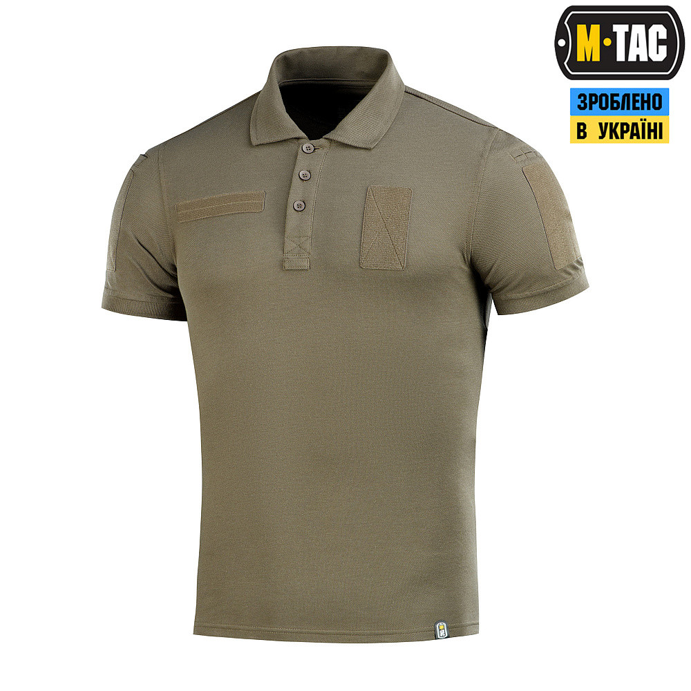 Футболка-поло тактична M-Tac 65/35 Dark Olive