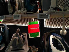 Цінникоутримувач 50 мм на магніті, Тримач цінника для металевої полиці, стелажу (5045), фото 4