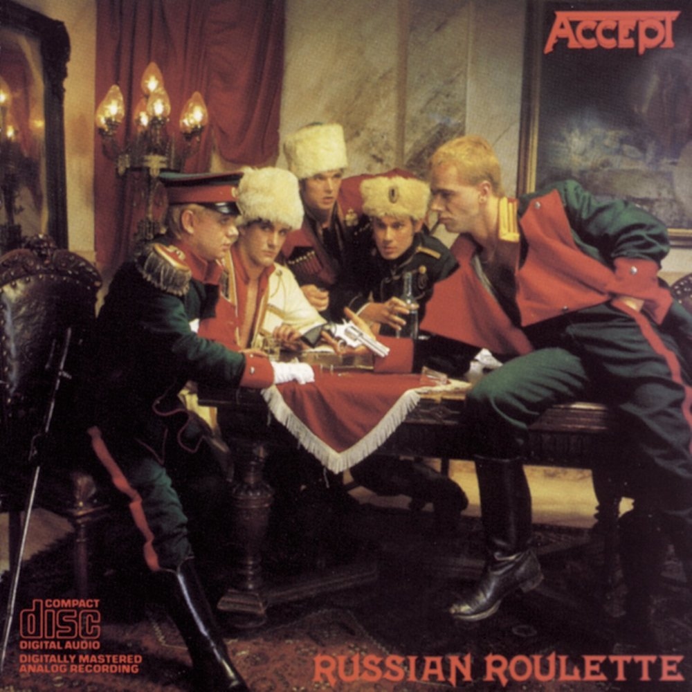 Accept – Russian Roulette (1986) (CD Audio)