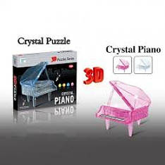Пазли 3D кристали No YT229926 Піанінороз МУЗИКА