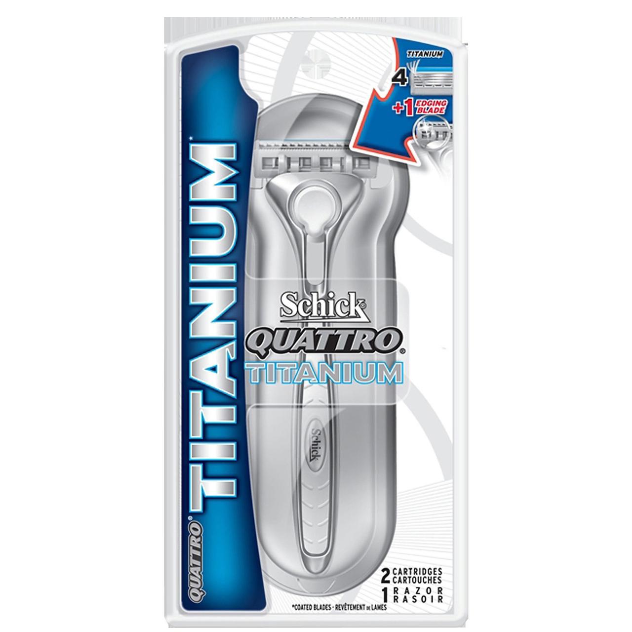 Станок Schick Wilkinson Quattro Titanium (2), фото 1