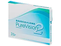 Контактные линзы PureVision2 1уп(3шт)