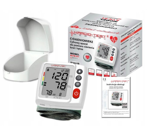 Тонометр автоматичний на зап'ястя KARDIO-TEST MEDICAL KTN-01, Польща, фото 1