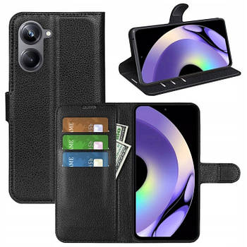 Чохол-книжка Litchie Wallet для Realme 10 Pro 5G Black