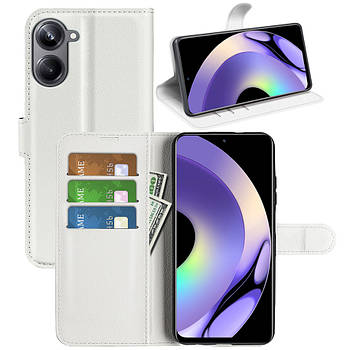 Чохол-книжка Litchie Wallet для Realme 10 Pro 5G White