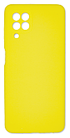 Накладка Silicone Case Original Full Protective AA (No Logo) Samsung Galaxy A22/M32/M22, Yellow (3)