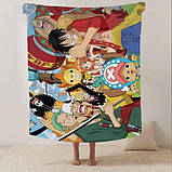 Плед велюровий з принтом 135см*160см, фото 7