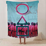 Плед велюровий з принтом 135см*160см, фото 5