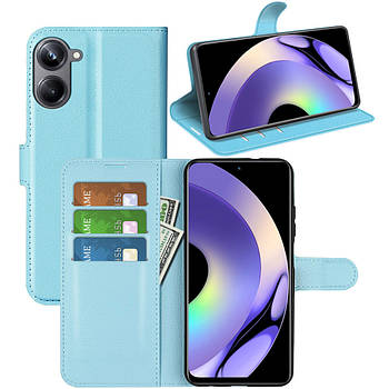 Чохол-книжка Litchie Wallet для Realme 10 Pro 5G Light Blue