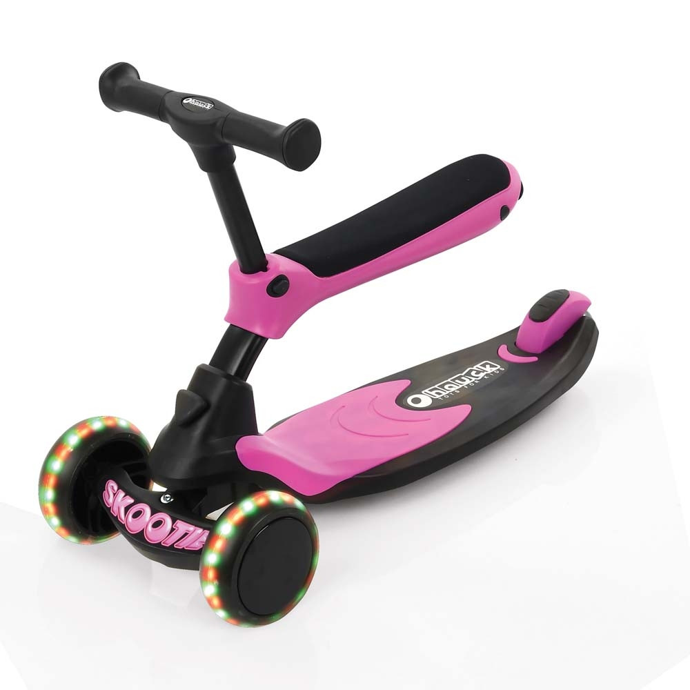 Самокат Hauck Neon Pink 2 в 1