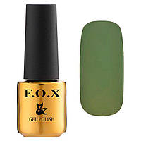 Гель-лак F.O.X gel-polish gold Pigment 186 болотно-зелений 7 мл