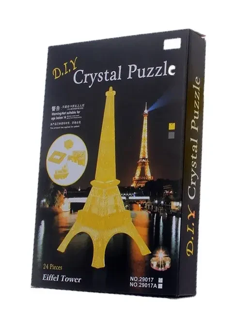 Пазли 3D кристал.No YT220923 Ейфелева вежа