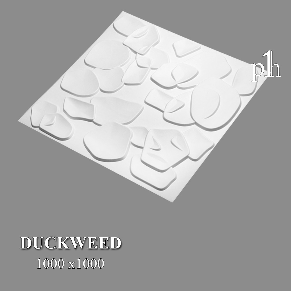 Декоративна 3d панель із бамбука 3d панель Duckweed 1000 x 1000
