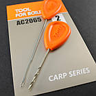 Голка та свердло для бойлів ORANGE AC2065 Tool for boilies, фото 3