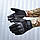 Рукавиці тактичні Mechanix M-Pact 3 з кісточками Чорні, фото 6