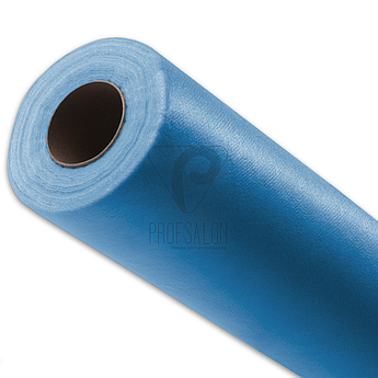 Одноразові простирадла в рулонах 0,8х100 м Econom, зменшеної щільності, медичні, для салонів, блакитні