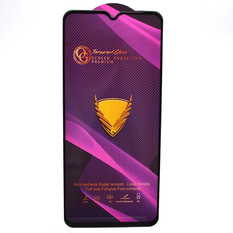 Захисне скло OG Golden Armor для Samsung A13/A23 Galaxy A135/A235 Black