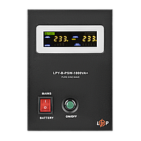 Комплект резервного живлення LP (LogicPower) ДБЖ + мультигелева батарея (UPS B1000 + АКБ MG 1280W), фото 3