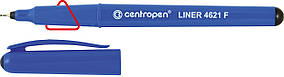 Лінер "Centropen" ergoline F 0,3мм синій 4621/03