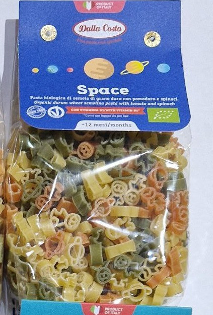 Дитячі макарони Dalla Costa Space 200 г.